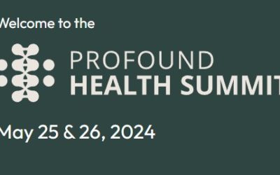 Dr Cham will be the keynote speaker at the Profound Health Summit